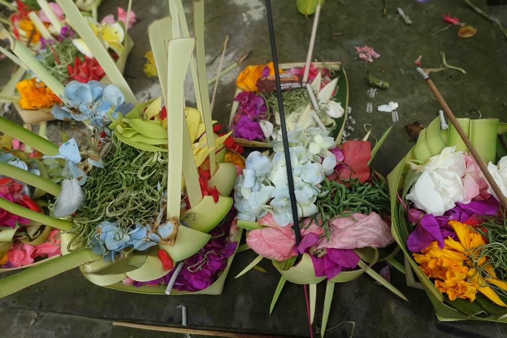 Balinese offerings