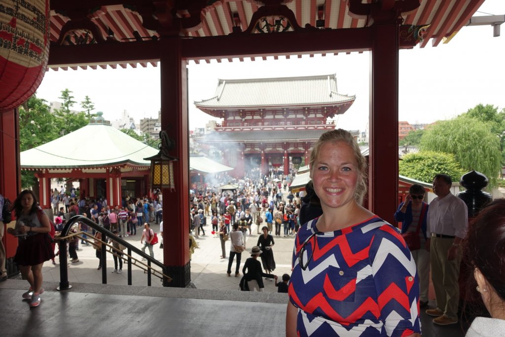 Inside a Japanese Shrine