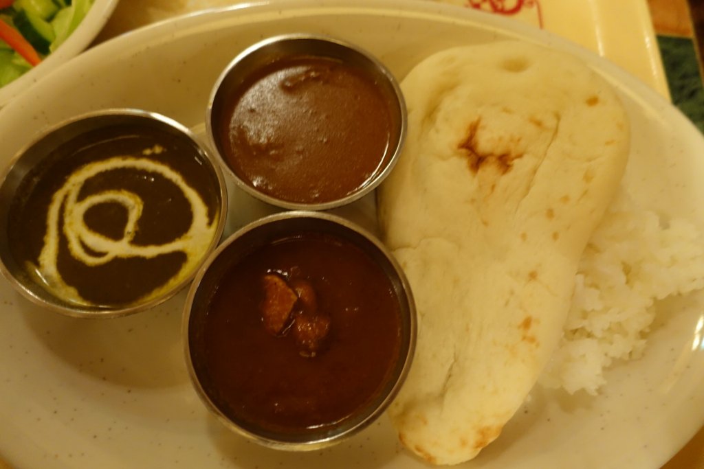 Curry meal at Tokyo Disneysea