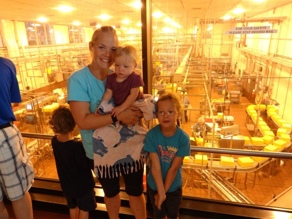 Inside the Tillamook Cheese Factory