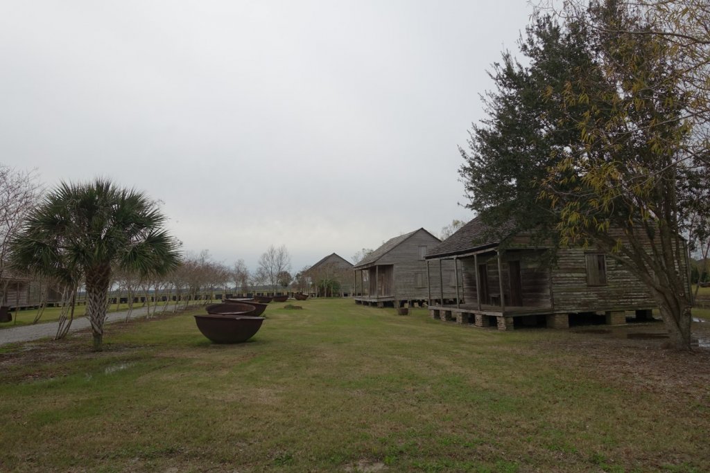 slave quarters at old plantation