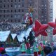 Santa Claus float in parade