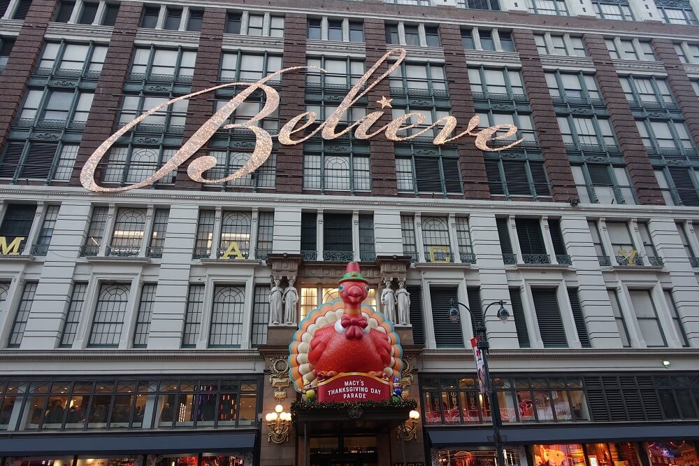 Macys Department Store in New York City