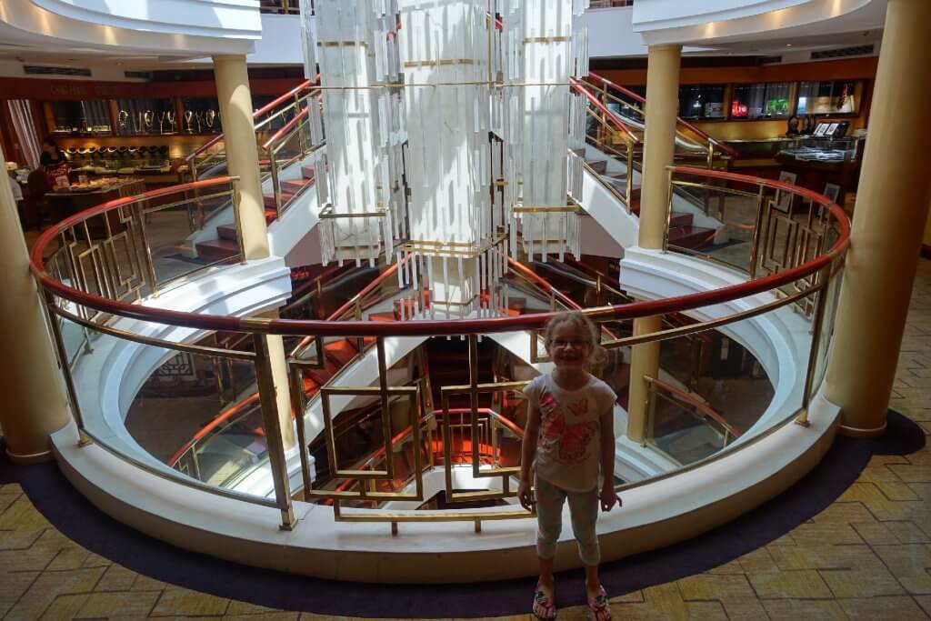 Atrium on the Century Diamond Ship