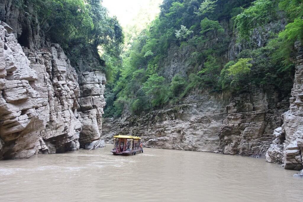 boat ride on Yangtze River