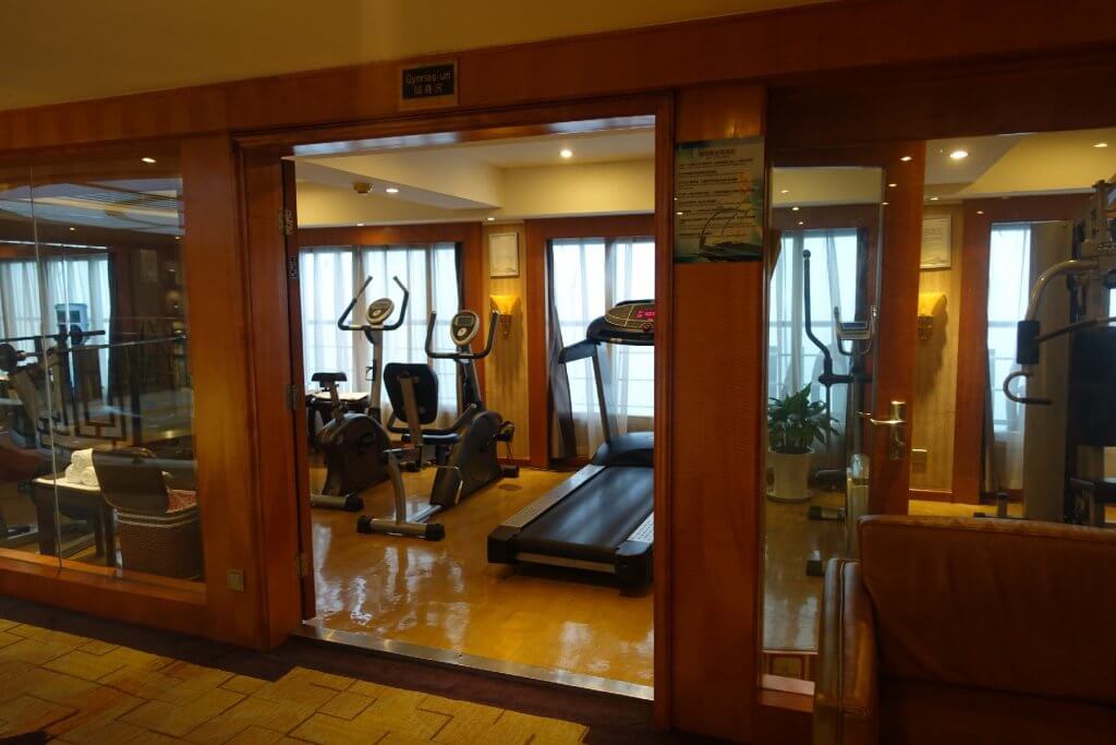 Exercise room on Century Diamond