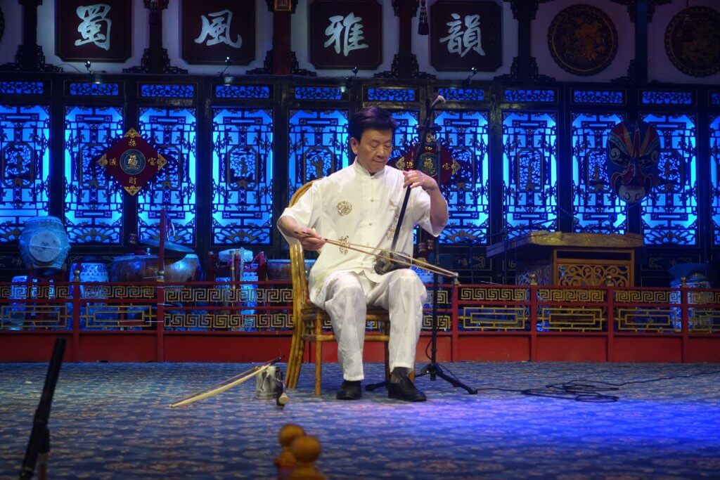 Chinese violin, or erhu