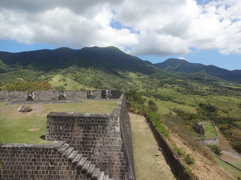 Old fort with cannons