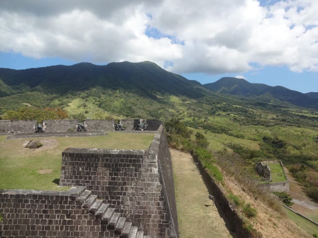 Old fort with cannons