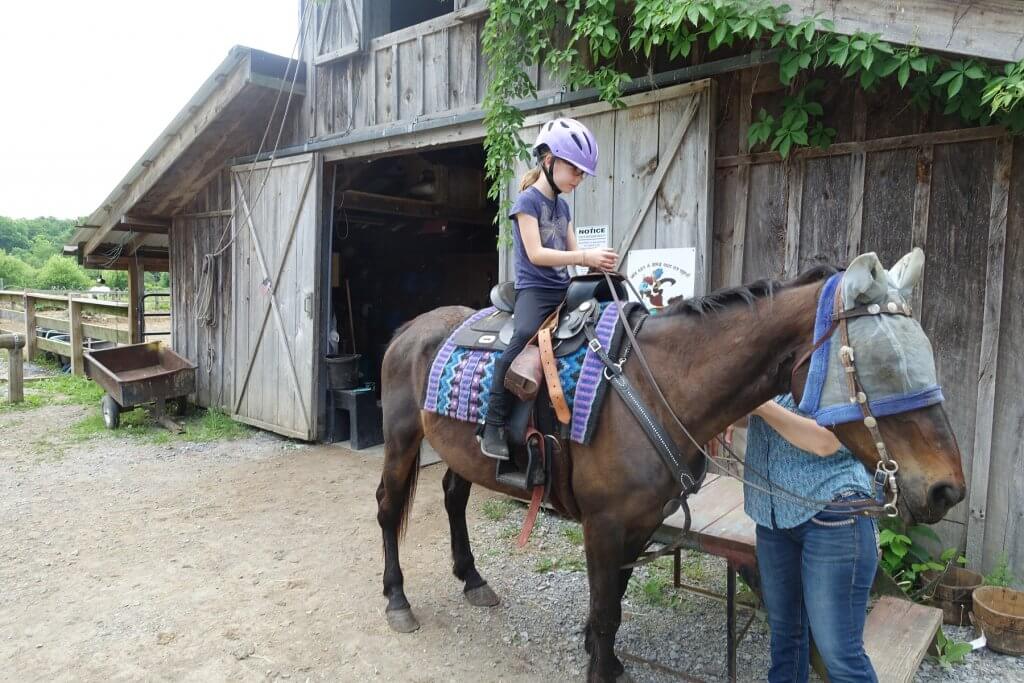 girl on a horse