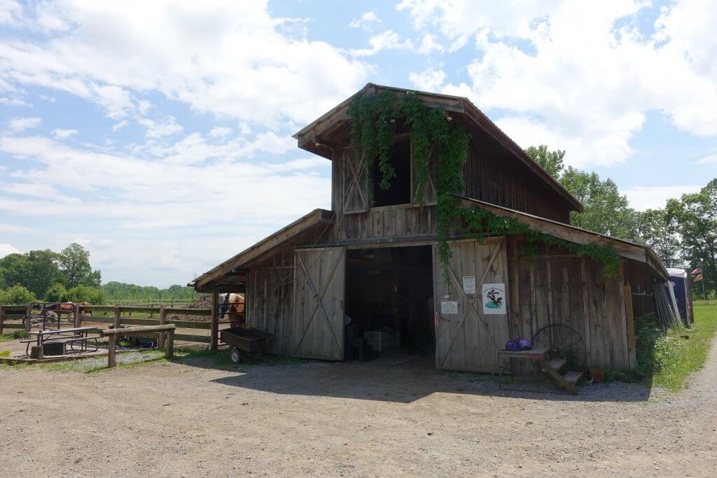 horse barn