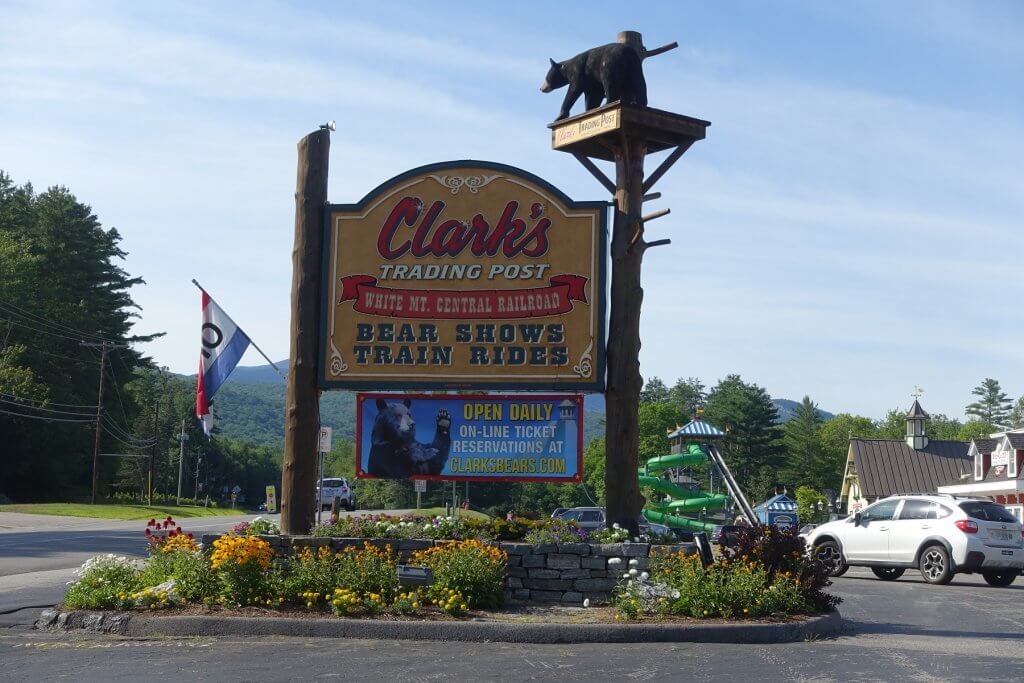 Clark's Trading Post sign