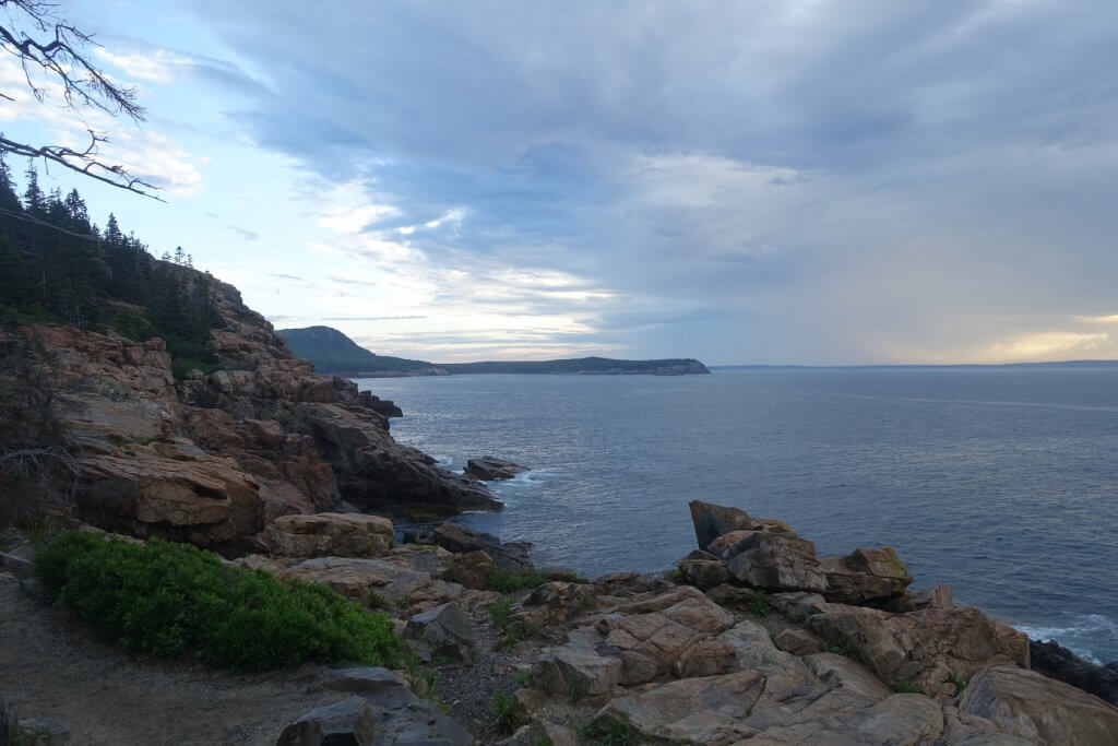 Rocks and ocean