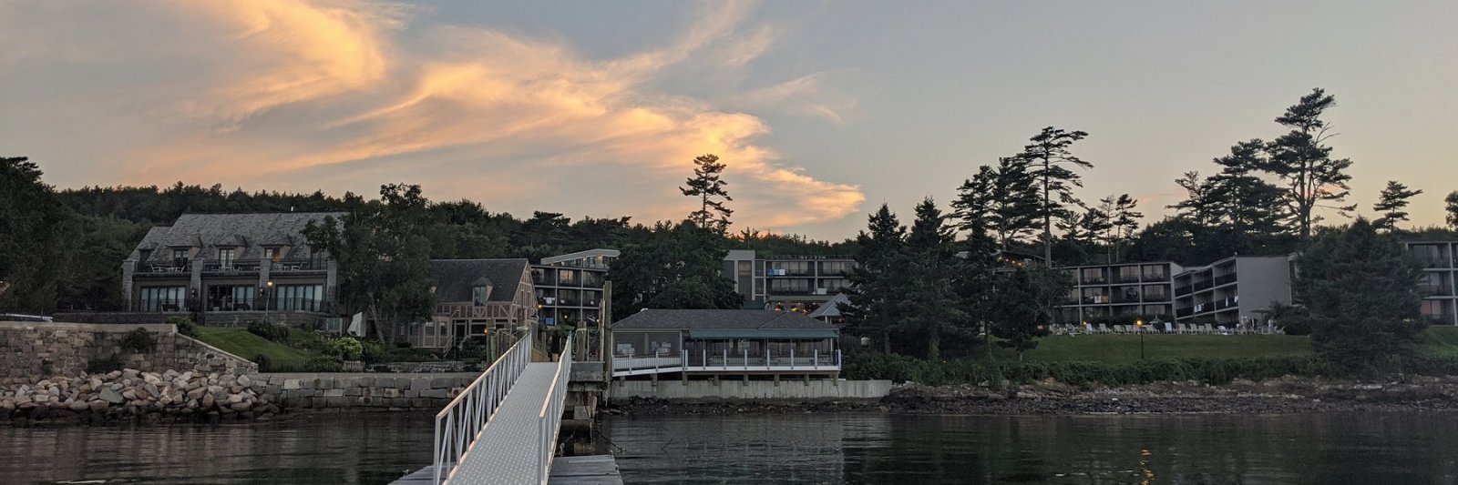 hotel and pier