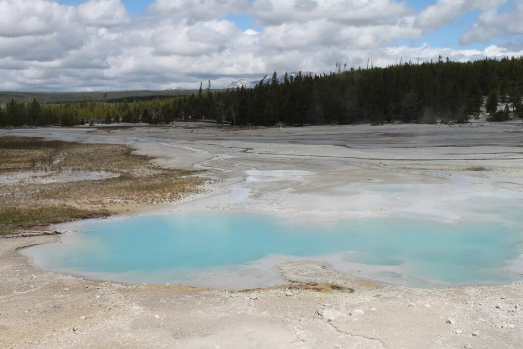 blue water thermal pool