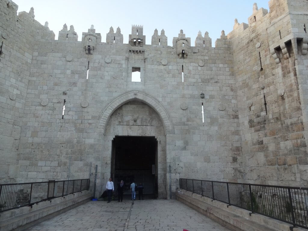 ancient gate into old city