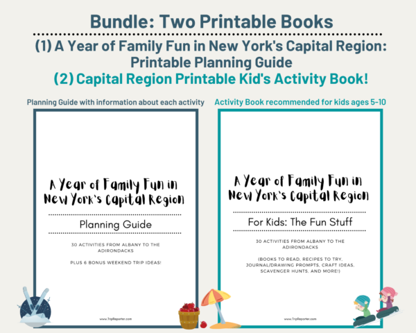 Bundle: A Year of Family Fun in New York's Capital Region Planning Guide + Kid's Activity Book - Image 2