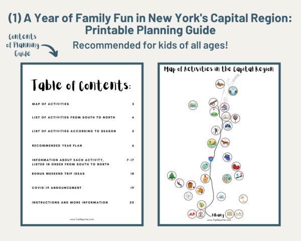 Bundle: A Year of Family Fun in New York's Capital Region Planning Guide + Kid's Activity Book - Image 3