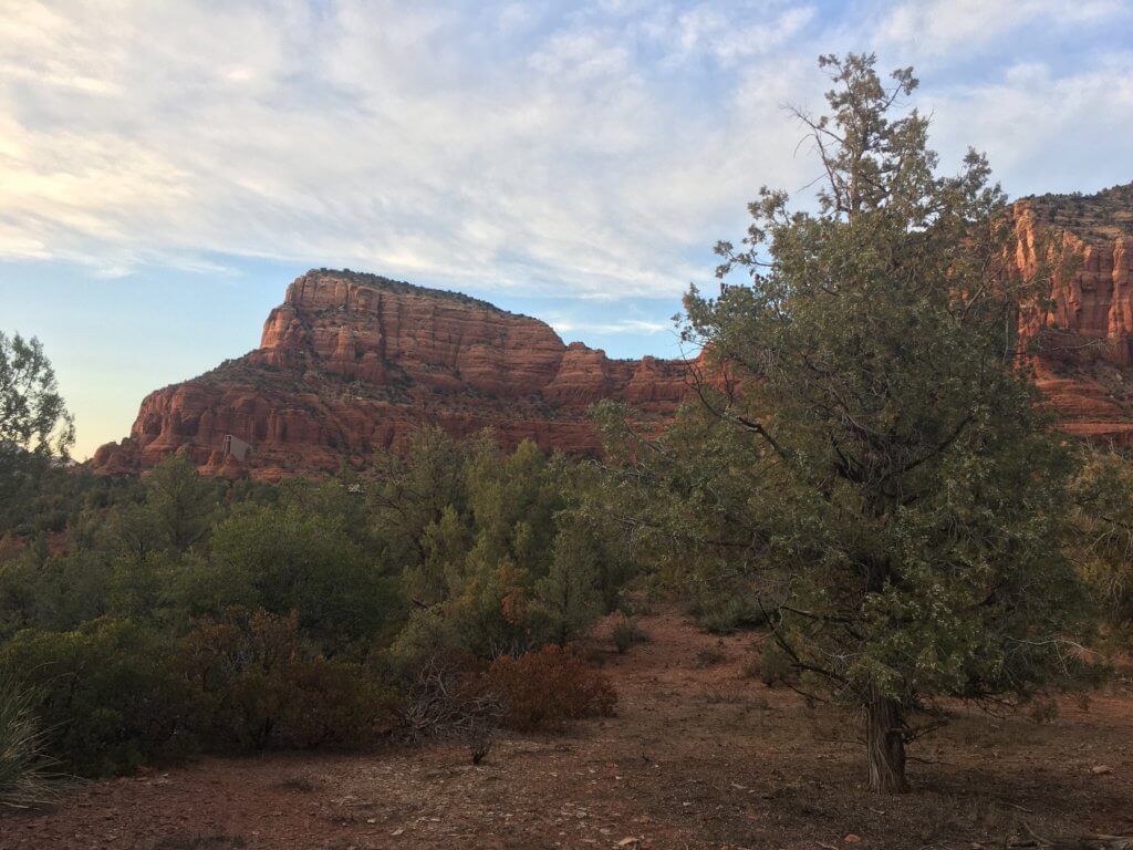 red rock mountain