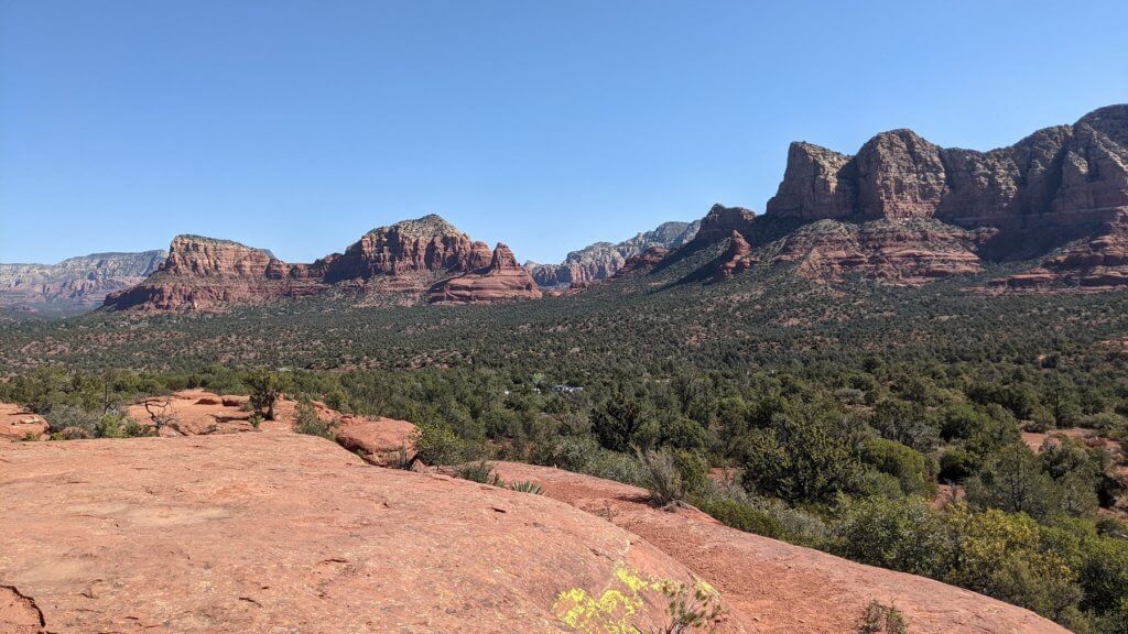 Red rock view