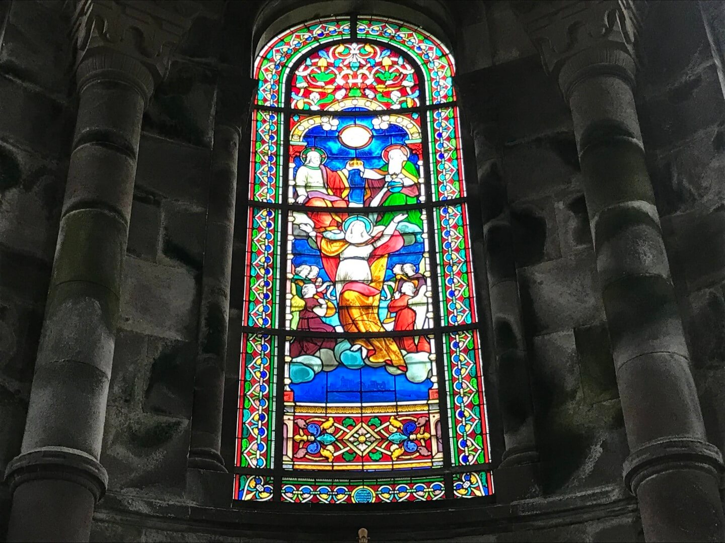 stained glass window